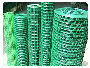 το πράσινο PVC 60*80mm έντυσε το ενωμένο στενά πλέγμα καλωδίων για την κατασκευή μη που οξυδώνει