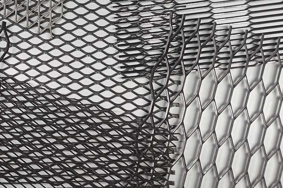 Galvanized Decorative Expanded Metal Mesh Welding Expanded Metal Mesh 20mm